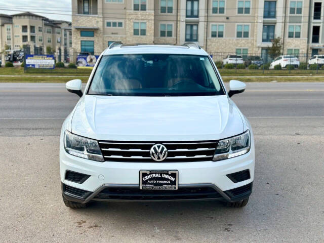 2019 Volkswagen Tiguan for sale at Central Union Auto Finance LLC in Austin, TX