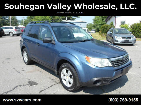 2010 Subaru Forester for sale at Souhegan Valley Wholesale, LLC. in Milford NH
