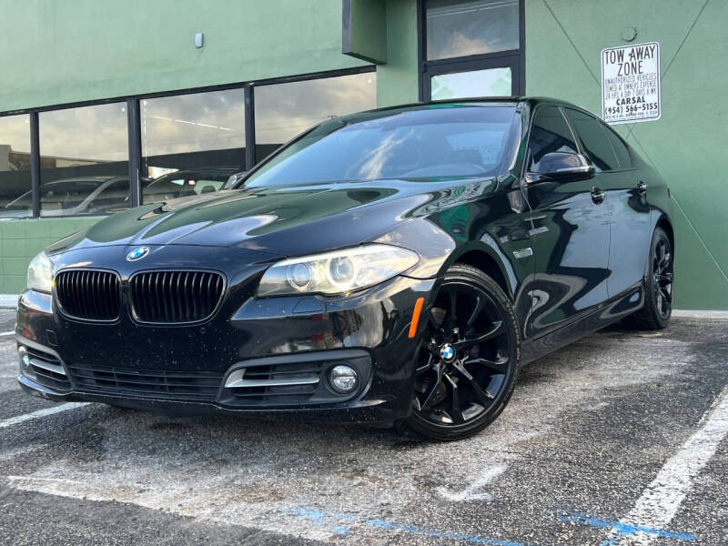 2016 BMW 5 Series for sale at KARZILLA MOTORS in Oakland Park FL