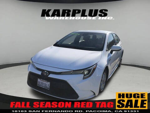 2020 Toyota Corolla Hybrid for sale at Karplus Warehouse in Pacoima CA