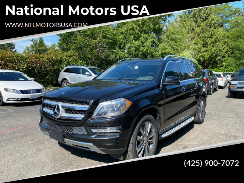 2013 Mercedes-Benz GL-Class for sale at National Motors USA in Bellevue WA