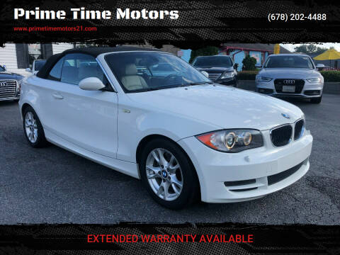 2009 BMW 1 Series for sale at Prime Time Motors in Marietta GA