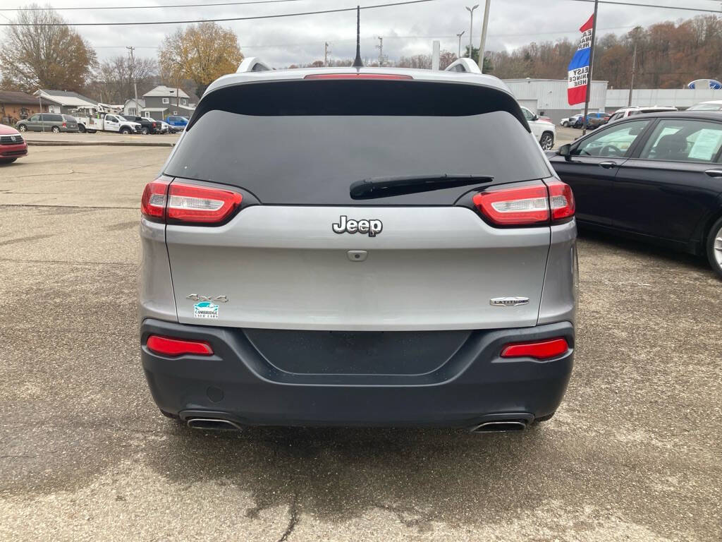 2016 Jeep Cherokee for sale at Cambridge Used Cars in Cambridge, OH