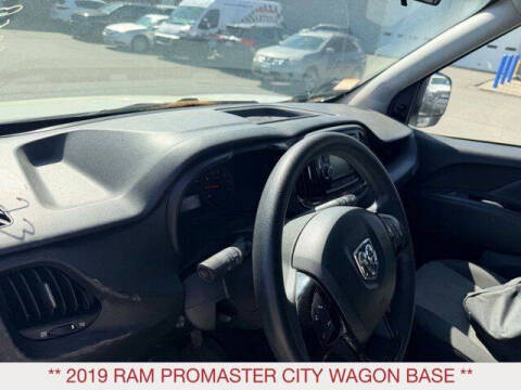 2019 RAM ProMaster City