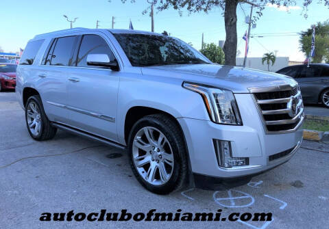 2015 Cadillac Escalade for sale at AUTO CLUB OF MIAMI, INC in Miami FL