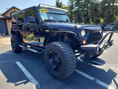 2018 Jeep Wrangler JK Unlimited for sale at Sac River Auto in Davis CA