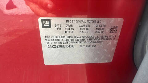 2017 Cadillac CTS 2.0T Luxury