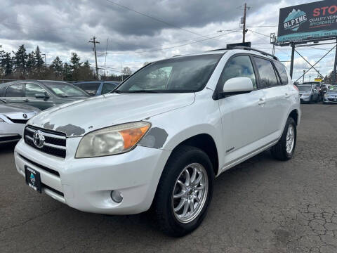 2007 Toyota RAV4 for sale at ALPINE MOTORS in Milwaukie OR