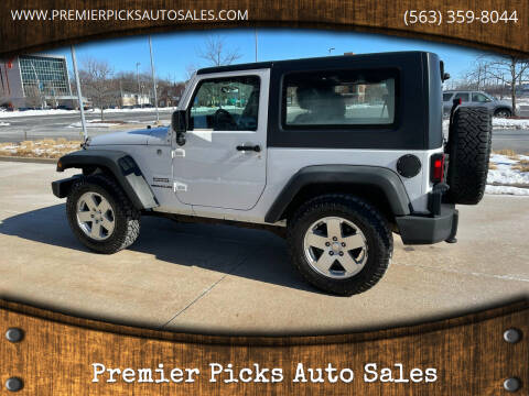 2011 Jeep Wrangler for sale at Premier Picks Auto Sales in Bettendorf IA