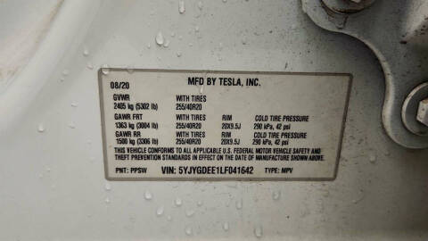 2020 Tesla Model Y Long Range