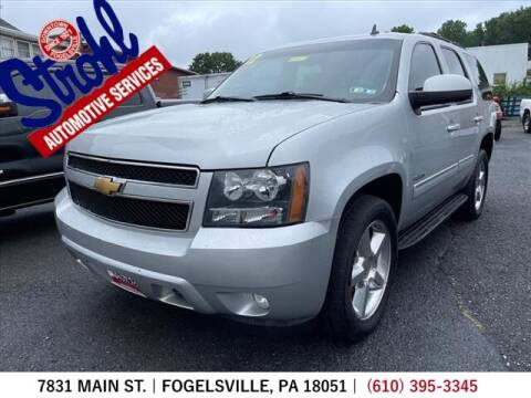 2012 Chevrolet Tahoe for sale at Strohl Automotive Services in Fogelsville PA