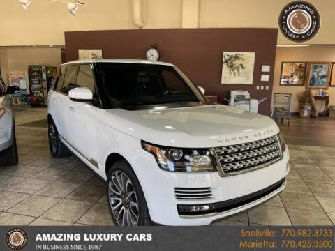 2014 Land Rover Range Rover for sale at Amazing Luxury Cars in Snellville GA