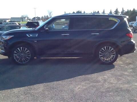 2018 Infiniti QX80 for sale at Garys Sales & SVC in Caribou ME