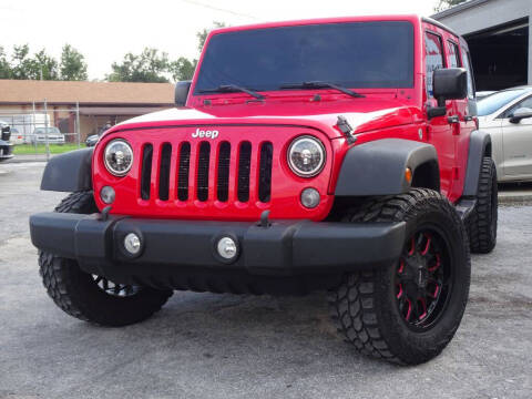 2015 Jeep Wrangler Unlimited for sale at Deal Maker of Gainesville in Gainesville FL