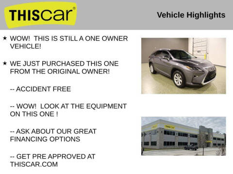 2016 Lexus RX 350 F SPORT