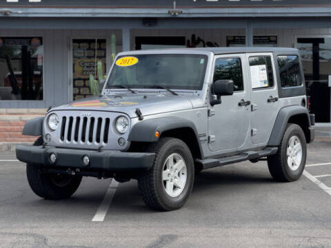 2017 Jeep Wrangler Unlimited for sale at Cactus Auto in Tucson AZ