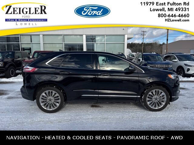 2022 Ford Edge for sale at Harold Zeigler Ford in Plainwell MI