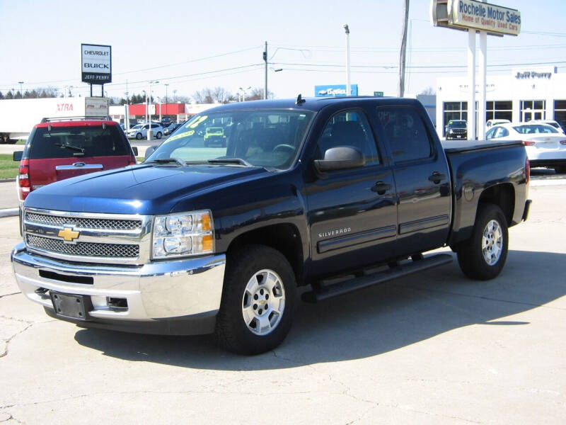 2012 Chevrolet Silverado 1500 for sale at Rochelle Motor Sales INC in Rochelle IL
