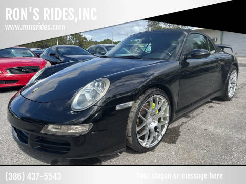 2007 Porsche 911 for sale at RON'S RIDES,INC in Bunnell FL