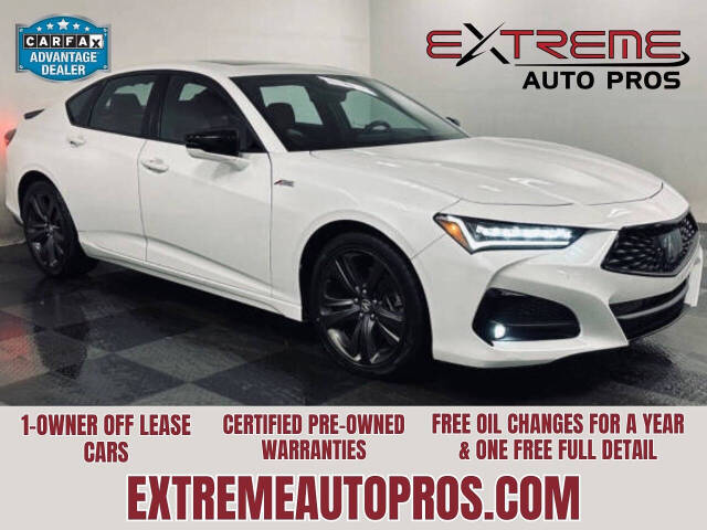 2022 Acura TLX for sale at Extreme Auto Pros in Parma Heights, OH