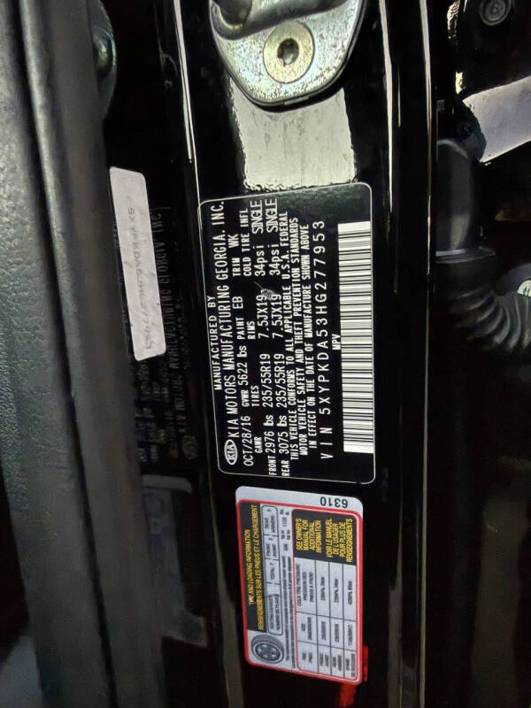 2017 Kia Sorento SX V6