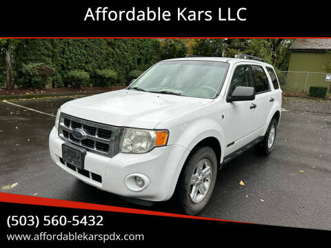 2008 ford deals escape hybrid awd