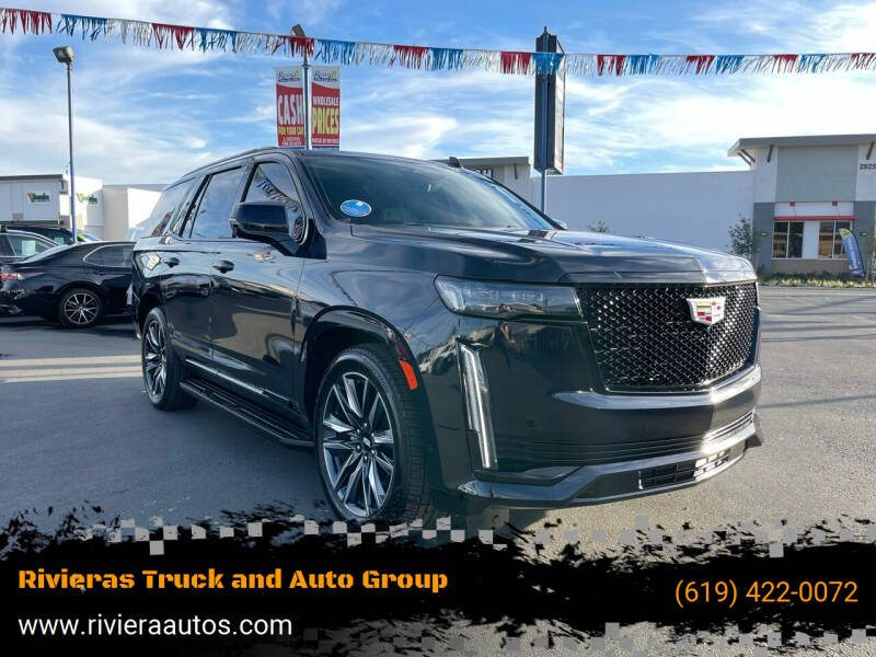 2021 Cadillac Escalade for sale at Rivieras Truck and Auto Group in Chula Vista CA