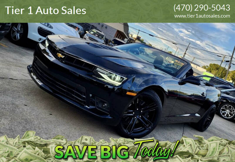 2014 Chevrolet Camaro for sale at Tier 1 Auto Sales in Gainesville GA