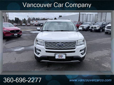 2016 Ford Explorer Platinum