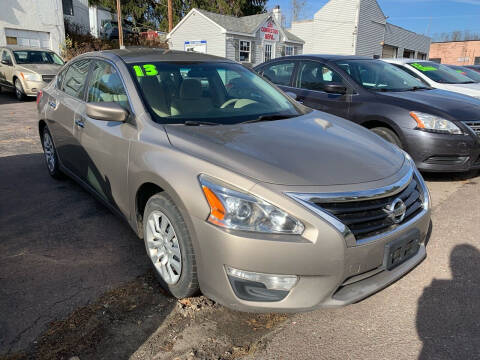 2013 Nissan Altima for sale at Alpha Motors in Scranton PA