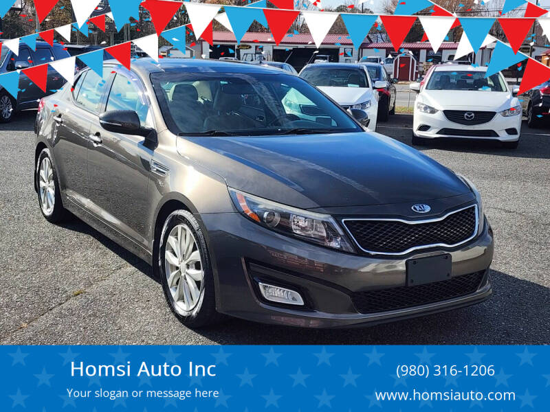 2014 Kia Optima for sale at Homsi Auto Inc in Kannapolis NC