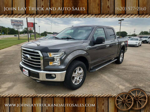 2016 Ford F-150 for sale at John Lay Truck and Auto Sales in Independence KS