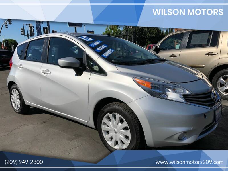 2015 Nissan Versa Note for sale at WILSON MOTORS in Stockton CA
