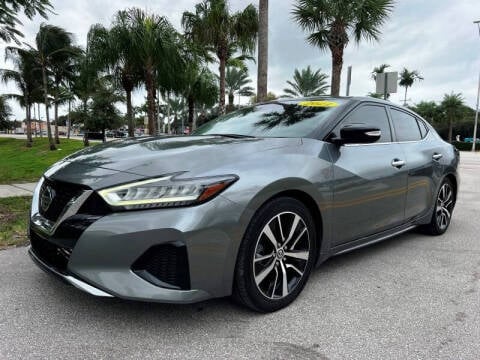 2021 Nissan Maxima for sale at Noah Auto Finance in Hollywood FL