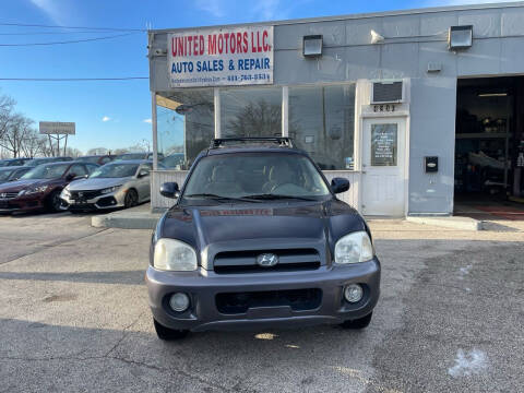 2005 Hyundai Santa Fe for sale at United Motors LLC in Saint Francis WI