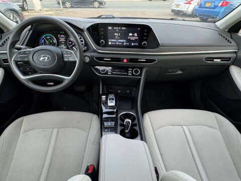 2021 Hyundai Sonata Hybrid Blue