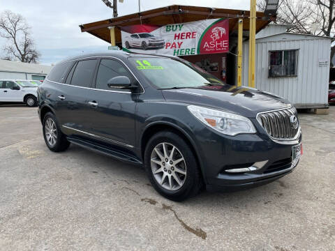 2014 Buick Enclave for sale at ASHE AUTO SALES, LLC. in Dallas TX