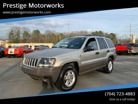 2004 Jeep Grand Cherokee for sale at Prestige Motorworks in Concord NC