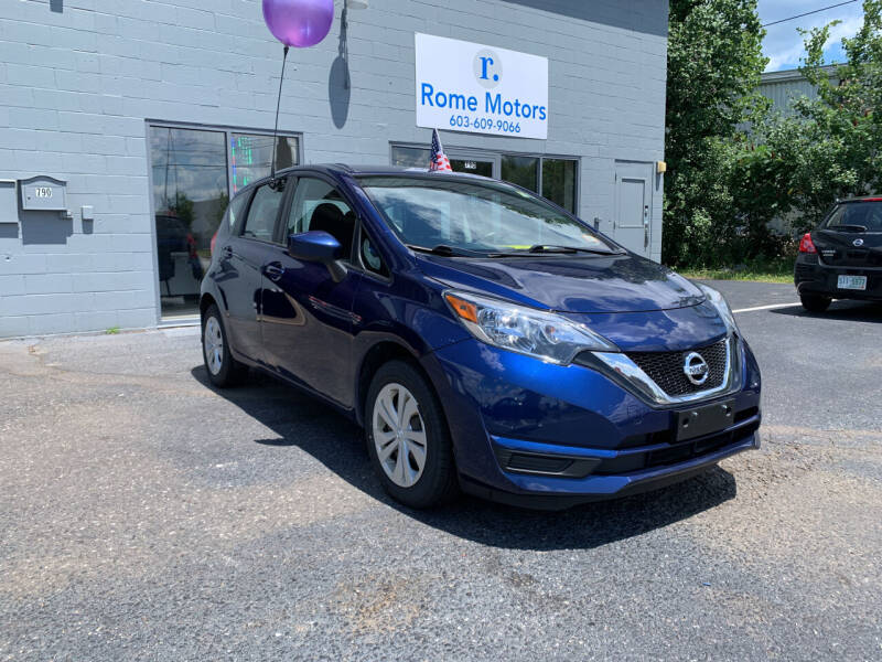 2018 Nissan Versa Note for sale at Rome Motors in Manchester NH