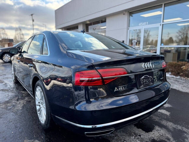 2016 Audi A8 L for sale at Opus Motorcars in Utica, MI