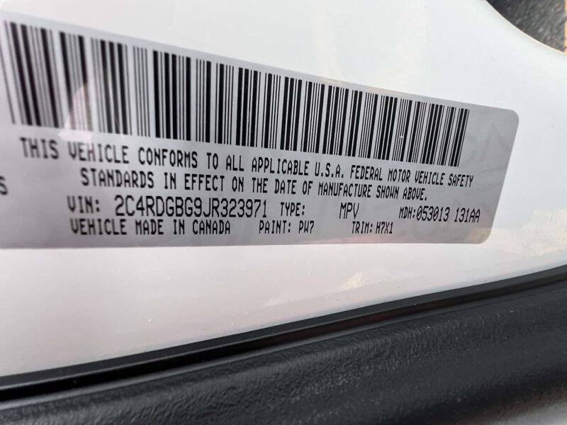 2018 Dodge Grand Caravan SE
