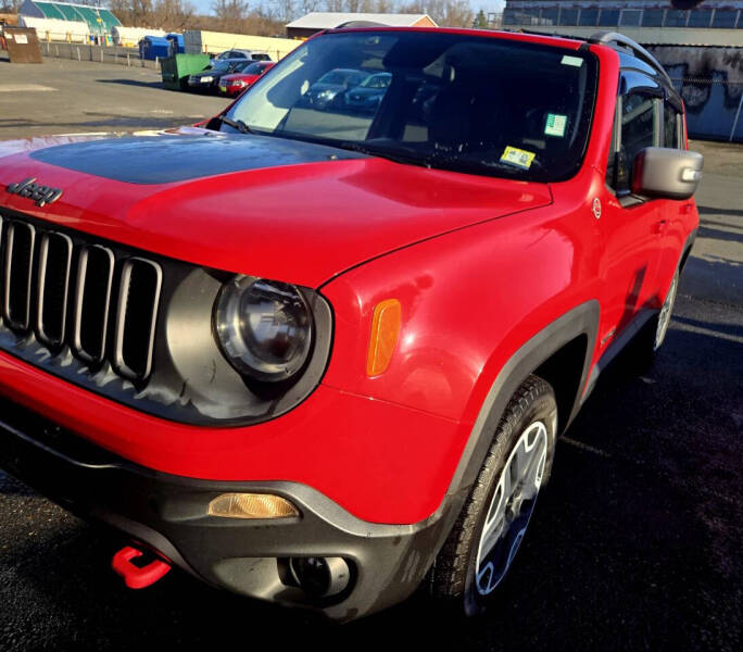 Used 2015 Jeep Renegade Trailhawk with VIN ZACCJBCT0FPB69755 for sale in Westfield, MA