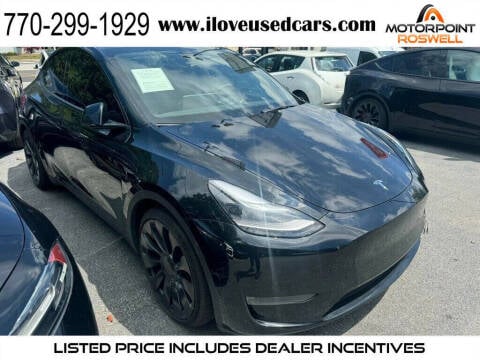 2022 Tesla Model Y for sale at Motorpoint Roswell in Roswell GA