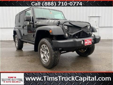 2014 Jeep Wrangler Unlimited for sale at TTC AUTO OUTLET/TIM'S TRUCK CAPITAL & AUTO SALES INC ANNEX in Epsom NH