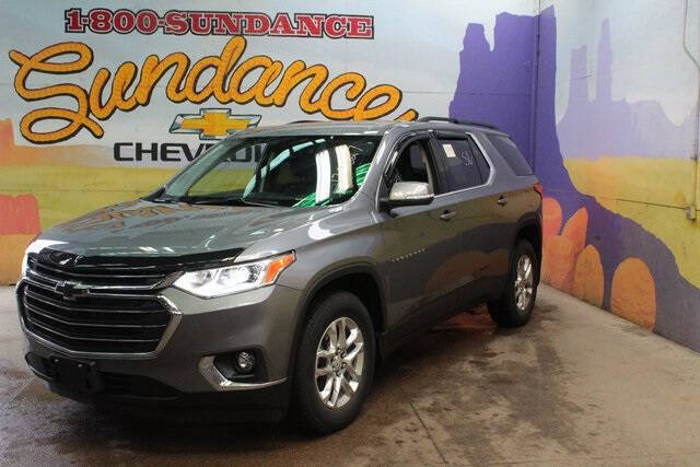 Used 2021 Chevrolet Traverse LT with VIN 1GNEVGKW9MJ139827 for sale in Grand Ledge, MI