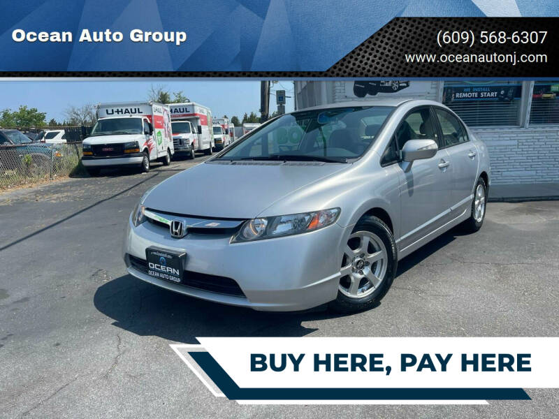 2007 Honda Civic for sale at Ocean Auto Group - Buy Here Pay Here in Pleasantville NJ