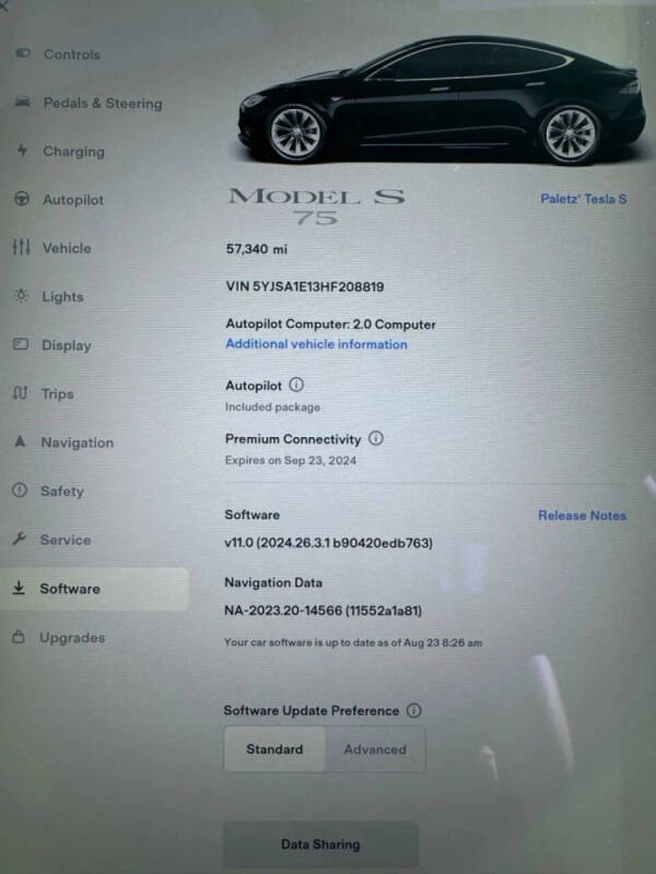 2017 Tesla Model S 75