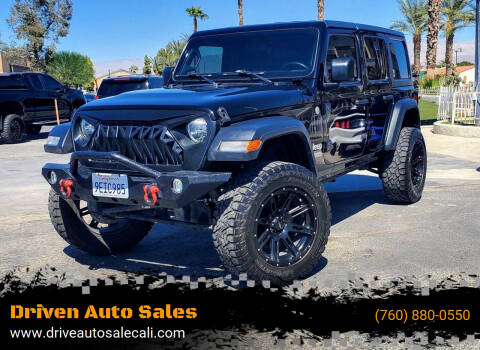 2019 Jeep Wrangler Unlimited for sale at Driven Auto Sales in Coachella CA