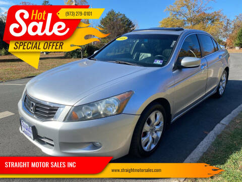 2008 Honda Accord for sale at STRAIGHT MOTOR SALES INC in Paterson NJ