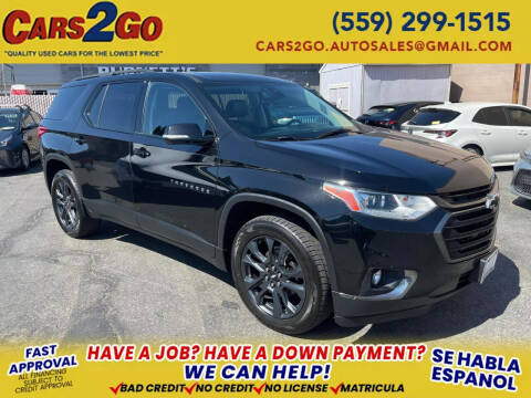 2020 Chevrolet Traverse for sale at Cars 2 Go in Clovis CA